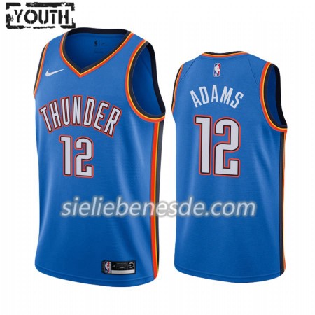 Kinder NBA Oklahoma City Thunder Trikot Steven Adams 12 Nike 2019-2020 Icon Edition Swingman